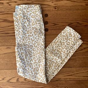 NWT J. Crew leopard jean